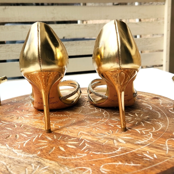 Jimmy Choo Metallic Gold & Silver High Heels - size 36 EU - Picture 5 of 15